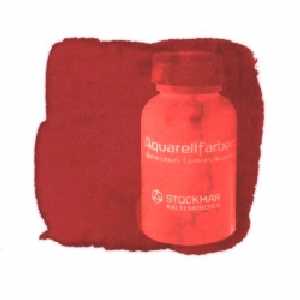 Stockmar aquarell festék 02 cinóber vörös 250 ml